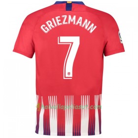 Jalkapallo Pelipaidat Atlético Madrid Griezmann 7 Kotipaita 2018-2019 Lyhythihainen